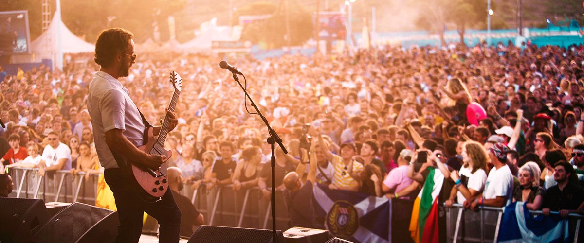 Abahana Villas - Concert of music in the FIB Festival of Benicassim.