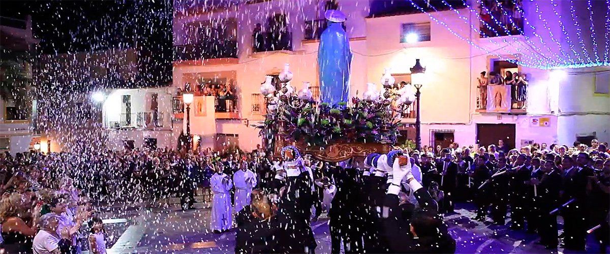Abahana Villas - Fest der Virgen de las Nieves in Calpe.