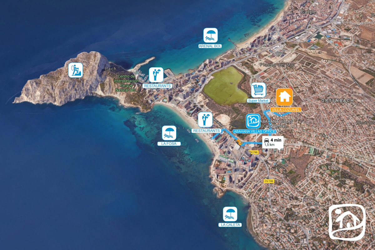 Аренда виллы COZUMEL в calpe Аренда виллы COZUMEL в calpe