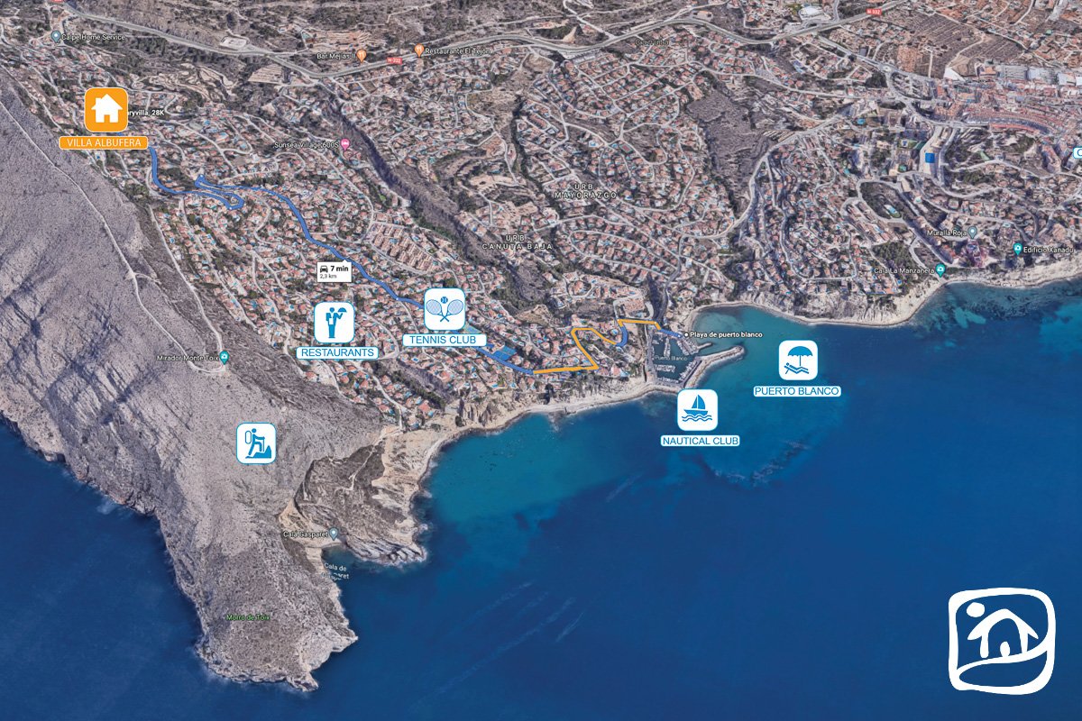 Location de villa ALBUFERA à calpe Location de villa ALBUFERA à calpe