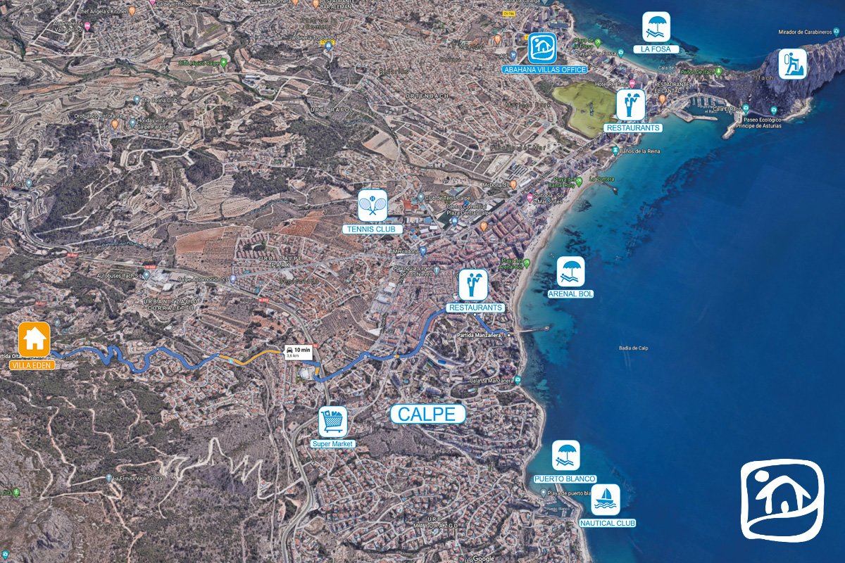 Location de villa EDEN à calpe Location de villa EDEN à calpe