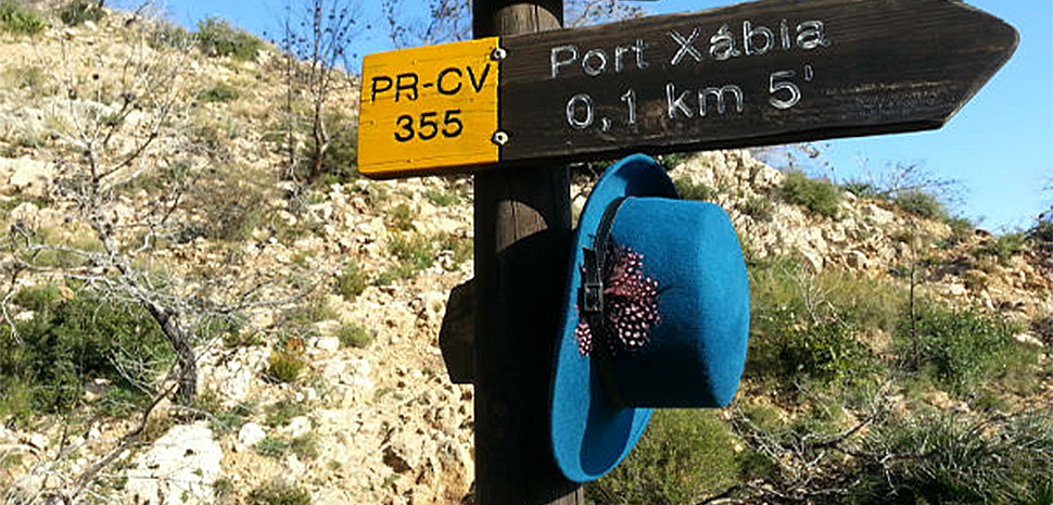 Chapeau - Boutique hat detail.