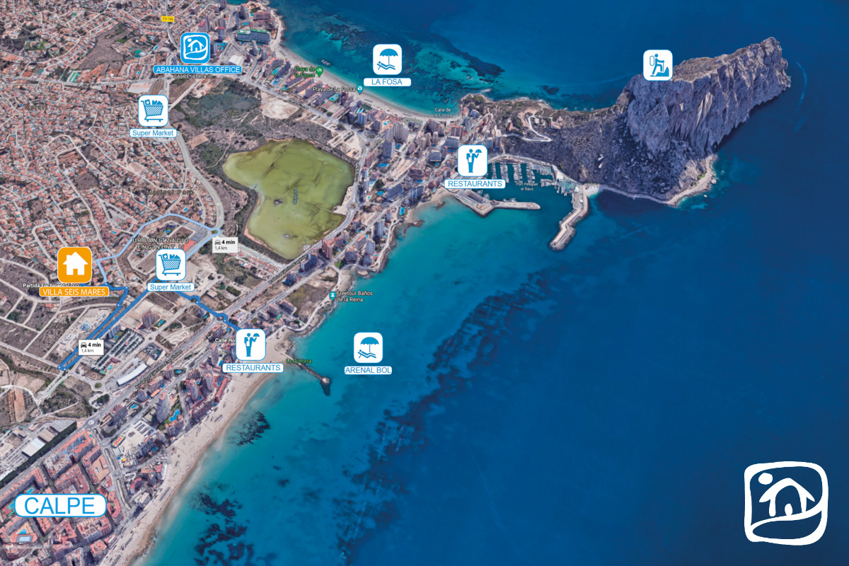 Villenvermietung SEIS MARES in calpe Villenvermietung SEIS MARES in calpe