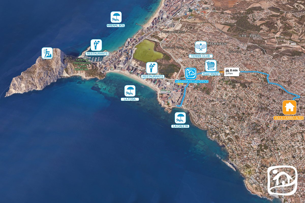 Alquiler villa CARRIO ALTO en calpe Alquiler villa CARRIO ALTO en calpe