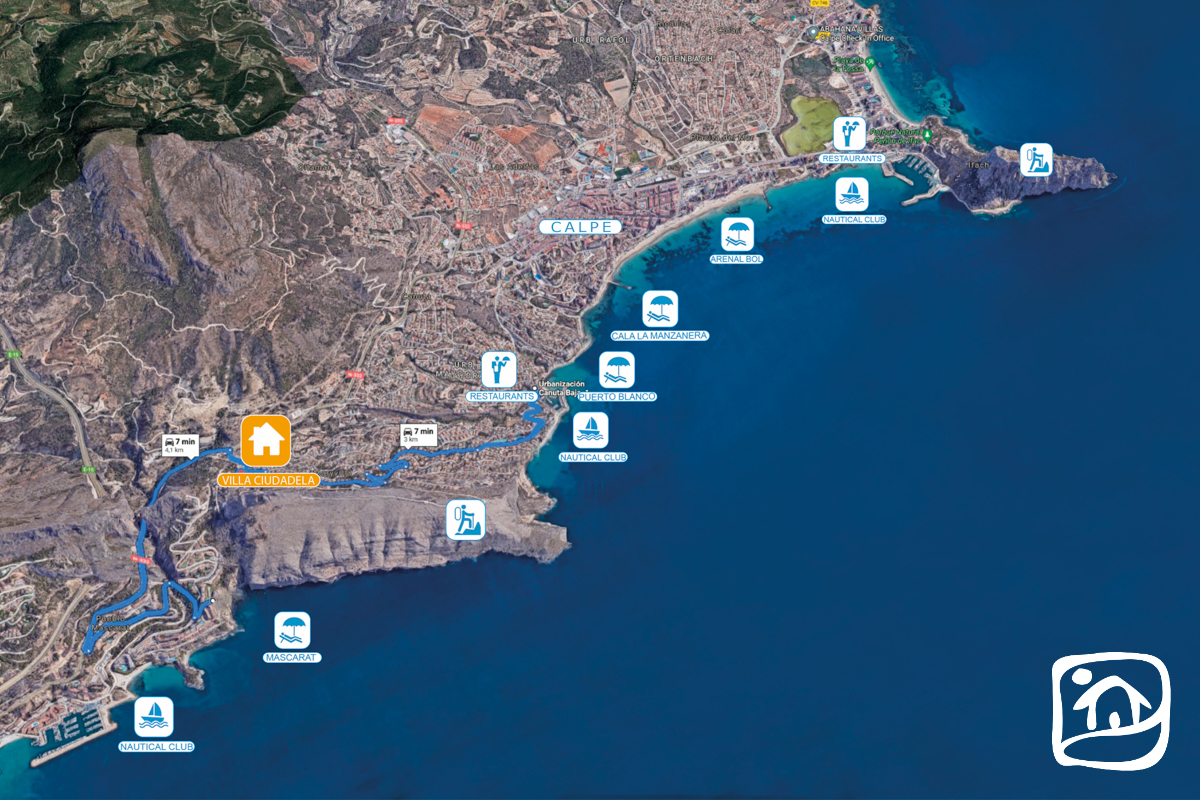Alquiler villa CIUDADELA en calpe Alquiler villa CIUDADELA en calpe