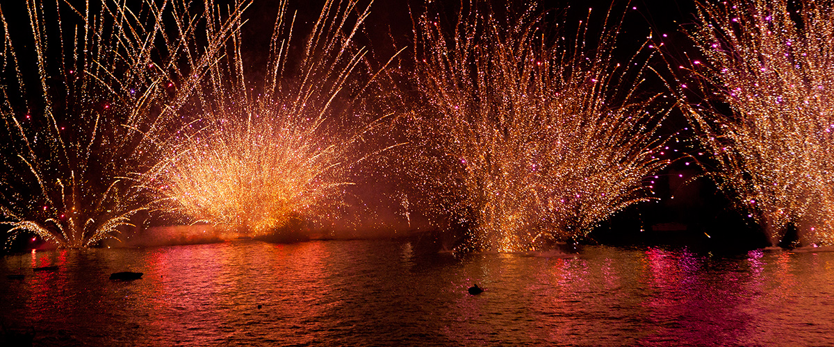 Abahana Villas - Fireworks of l'Olla in Altea.