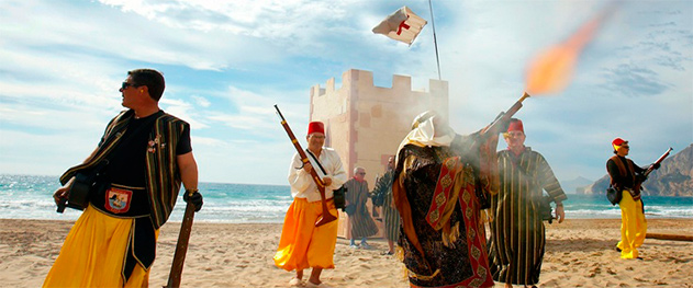 Turismo Calpe - Desembarco de moros en la Fossa.