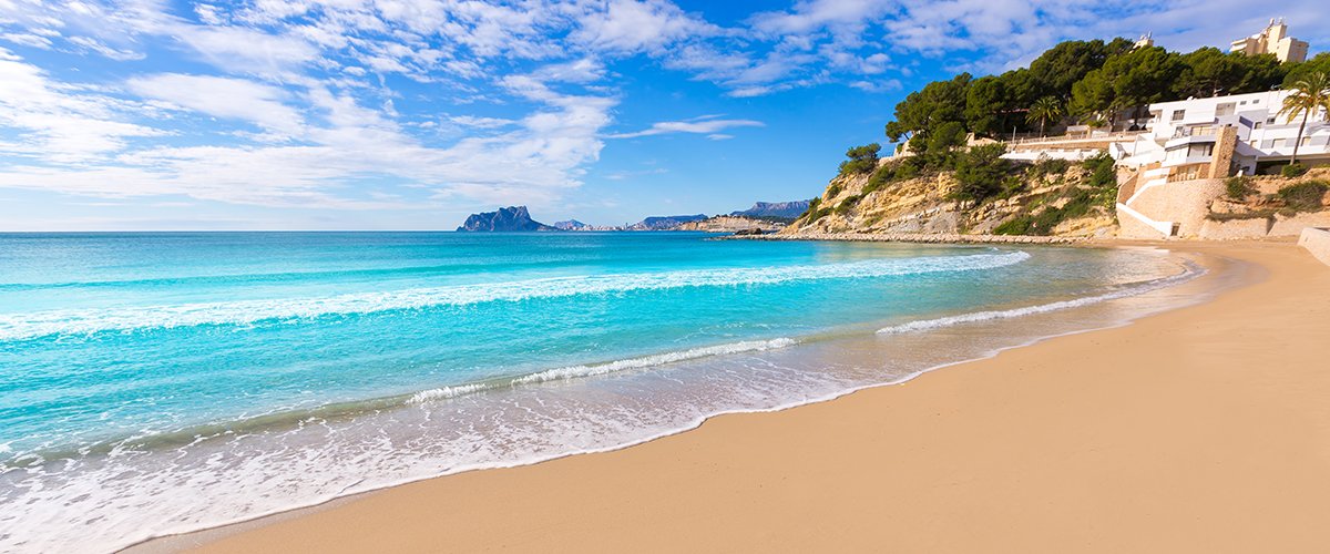 Abahana Villas - Peñón de Ifach de la plage d'El Portet à Moraira. Abahana Villas - Peñón de Ifach de la plage d'El Portet à Moraira.