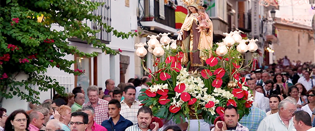 Abahana Villas - Fiestas patronales de Moraira.