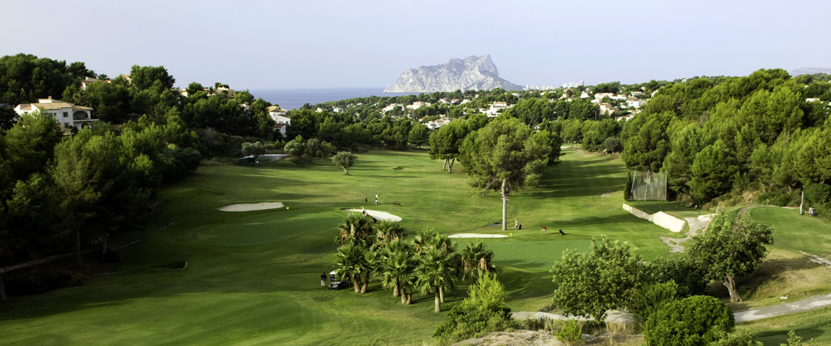 Abahana Villas - Golf practice in Benissa.