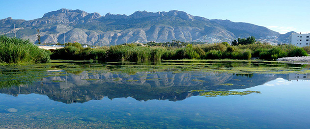 Turismo Altea - Sierra de Bérnia von Altea aus gesehen. Turismo Altea - Sierra de Bérnia von Altea aus gesehen.