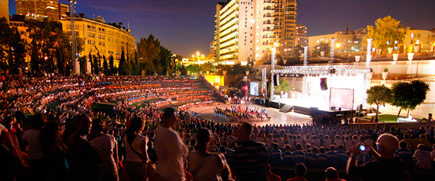 Turismo Benidorm - Conciertos de verano en el parque de l'Aigüera.