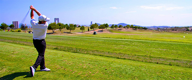 Turismo Benidorm - Campo de golf de Benidorm.