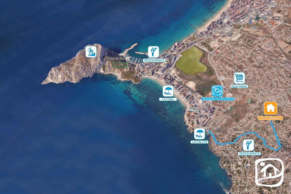 Location de villa SEAGULL à calpe Location de villa SEAGULL à calpe