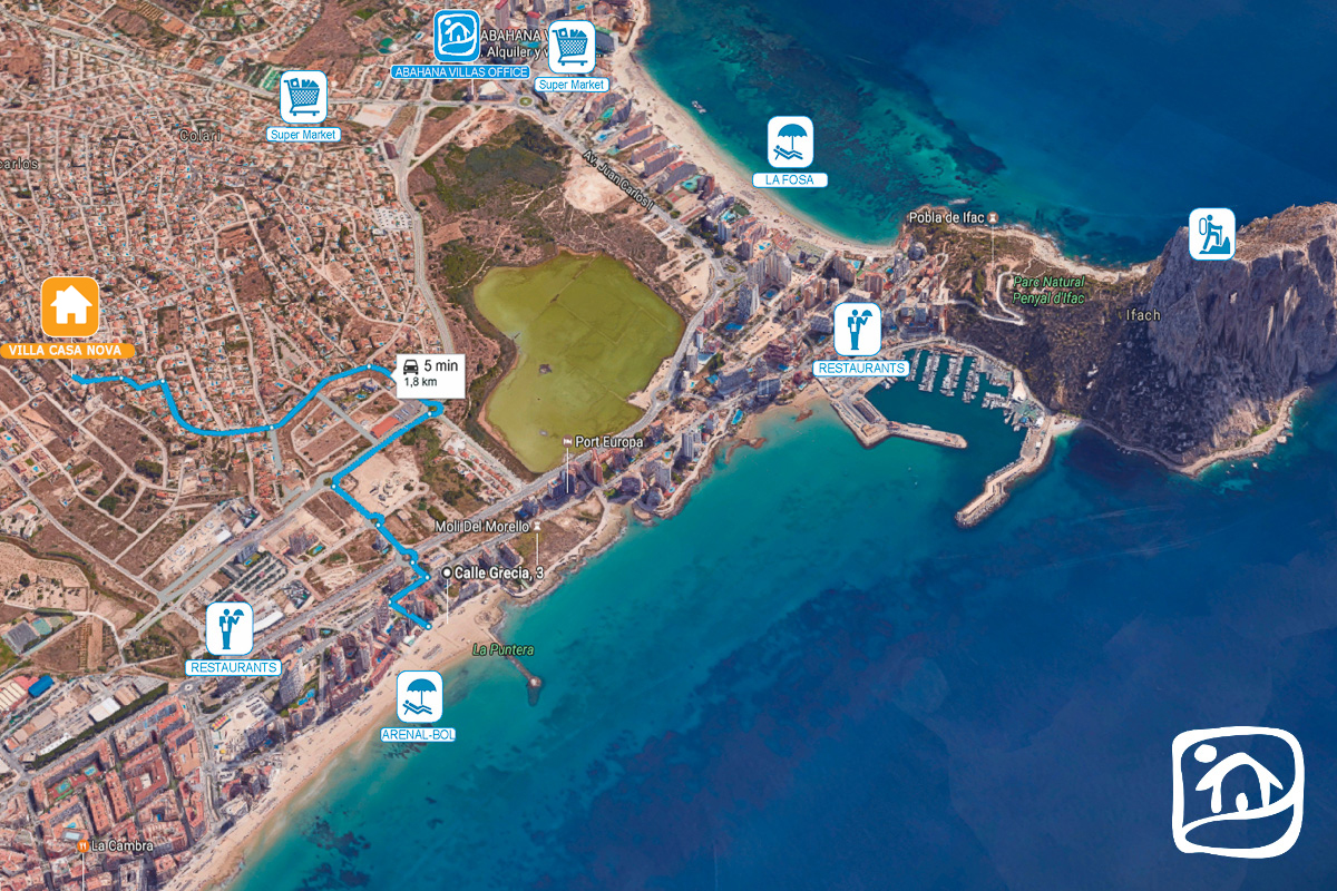 Alquiler villa CASA NOVA en calpe Alquiler villa CASA NOVA en calpe