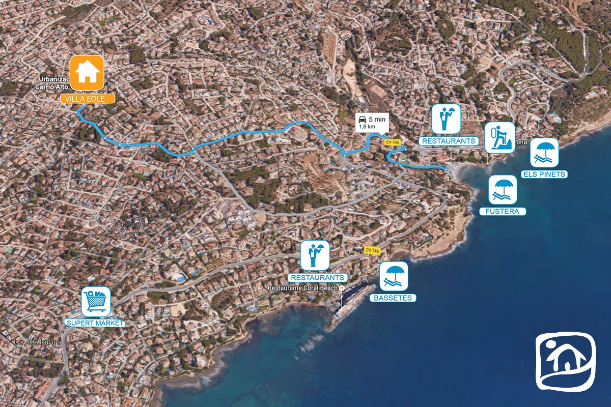 Villenvermietung EOLE in calpe Villenvermietung EOLE in calpe