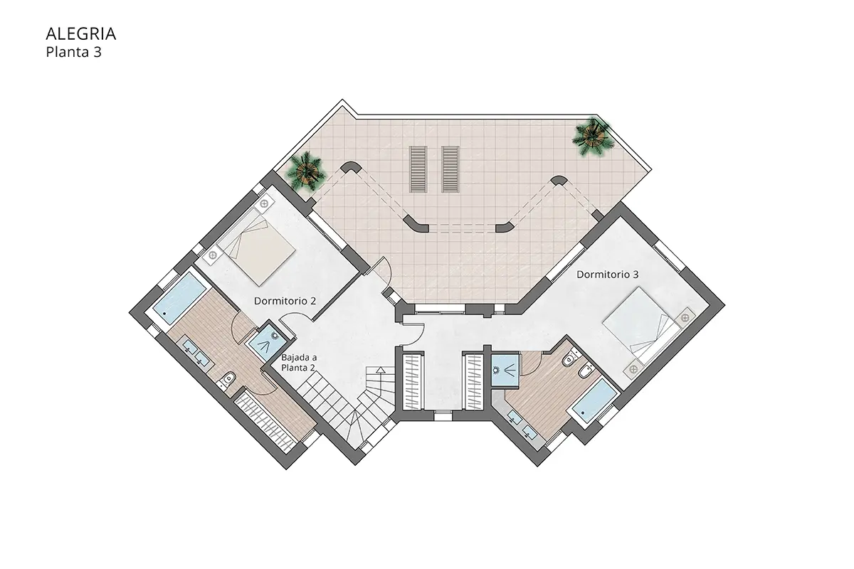 Fußboden Alegria Planta 03