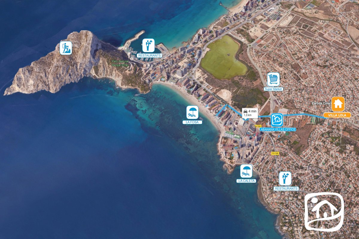 Аренда виллы LOLA в calpe Аренда виллы LOLA в calpe
