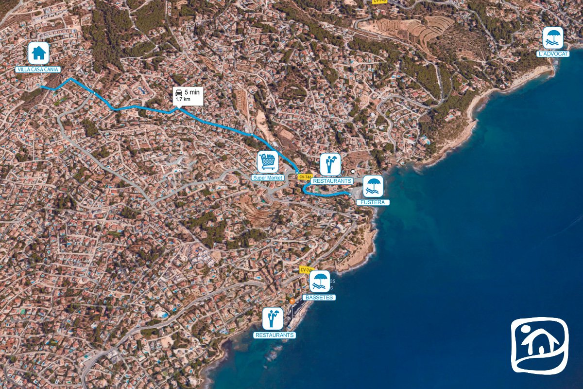 Аренда виллы CASA CANIA в calpe Аренда виллы CASA CANIA в calpe