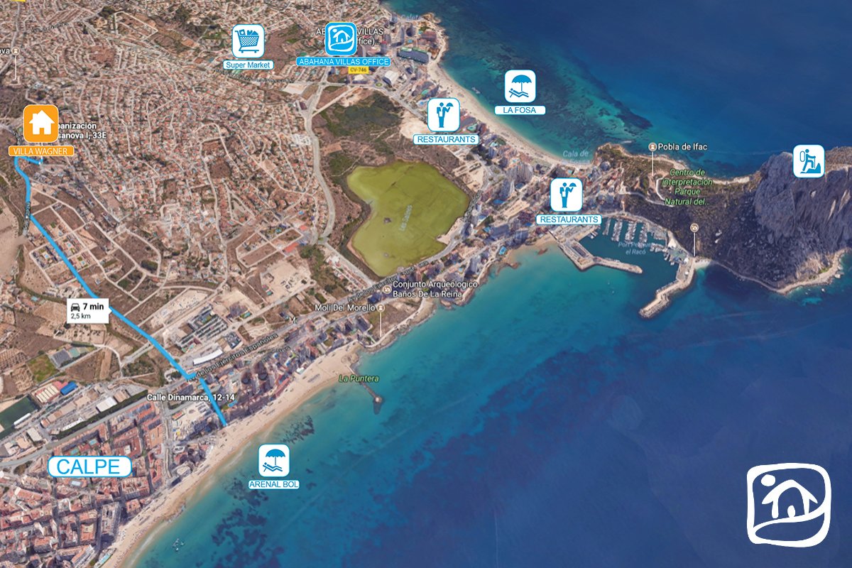 Villa rental WAGNER in calpe Villa rental WAGNER in calpe