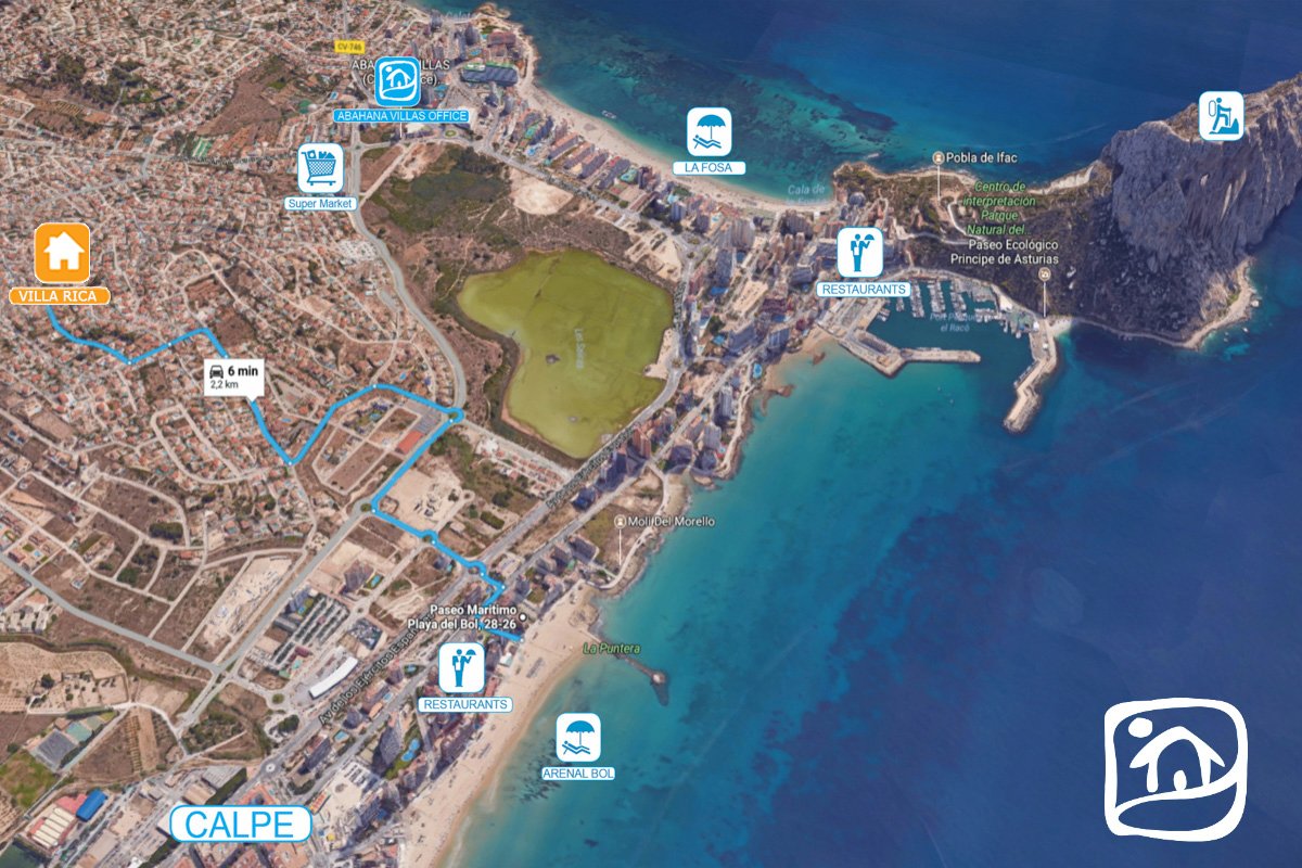 Alquiler villa RICA en calpe Alquiler villa RICA en calpe