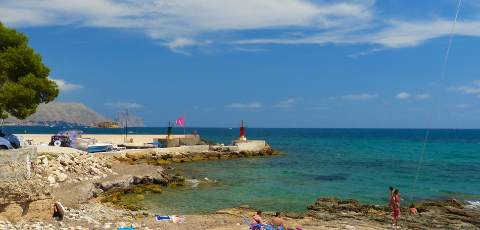 Abahana Villas - Views of the Soyo cove in Altea.