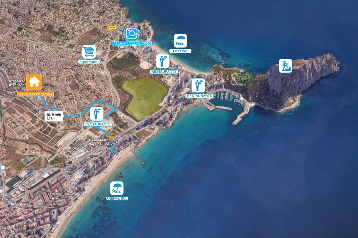 Location de villa HAPPY FAMILY à calpe Location de villa HAPPY FAMILY à calpe