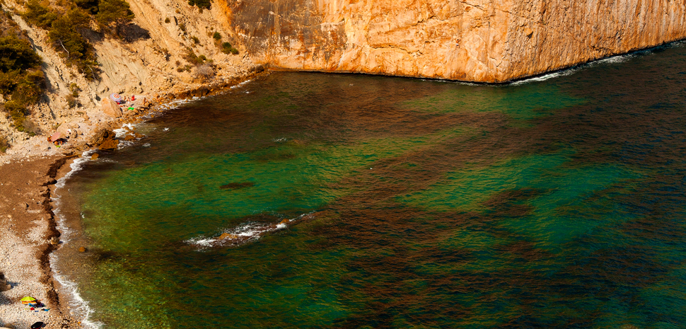 Abahana Villas - Waters von Bucht El Collao in Calpe.