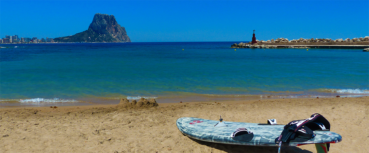 Huracán Noticias once Playa de Puerto Blanco en Calpe, para disfrutar del buceo