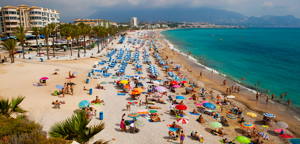 Abahana Villas - Beach of Cap Blanc of Altea.