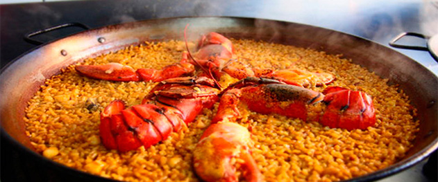 El Cantal - Paella aus dem Restaurant in Calpe El Cantal. El Cantal - Paella aus dem Restaurant in Calpe El Cantal.