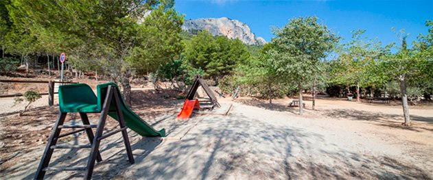 Turismo Calpe - Парк с детской площадкой. Turismo Calpe - Парк с детской площадкой.