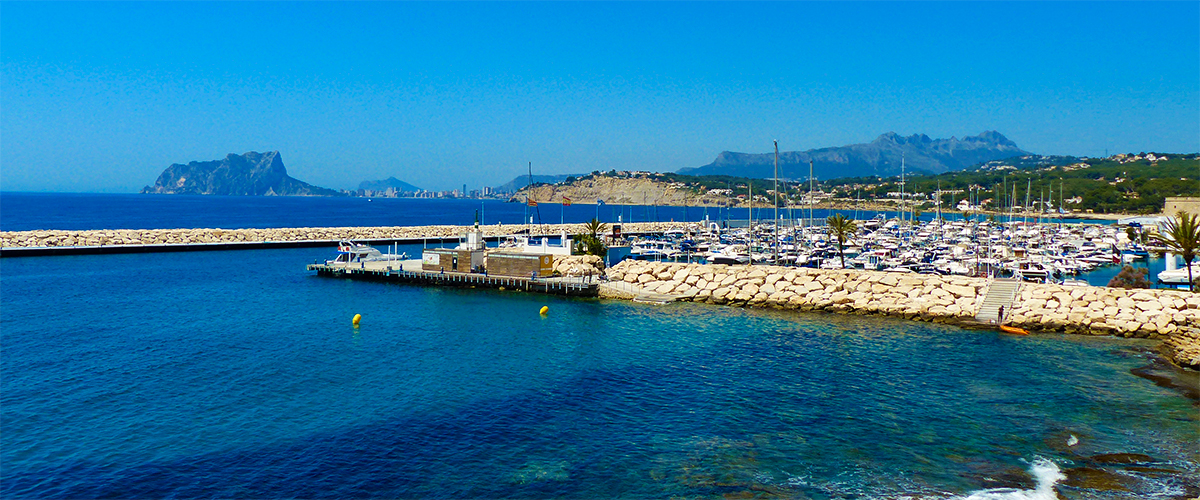 Abahana Villas - Voir du point de vue de Moraira.