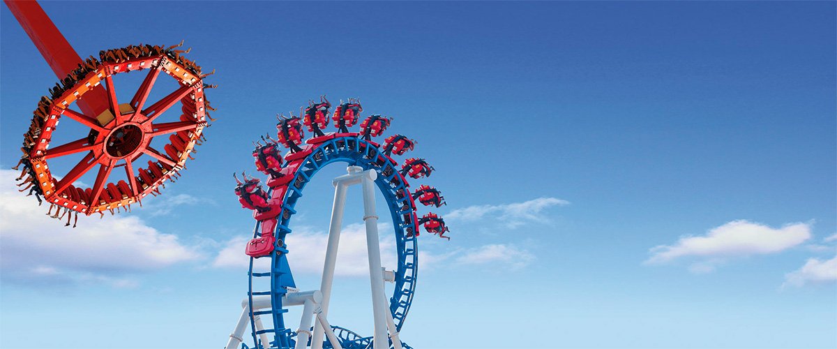 Terra Mítica - Attraction Titanium Terra Mitica in Benidorm.