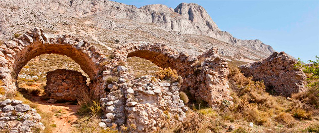 Turismo Altea - Ruinas del Fortí en la cara de Altea.