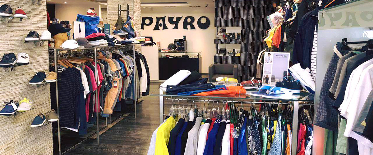 Abahana Villas - Men's fashion at the Payro boutique in Benidorm.