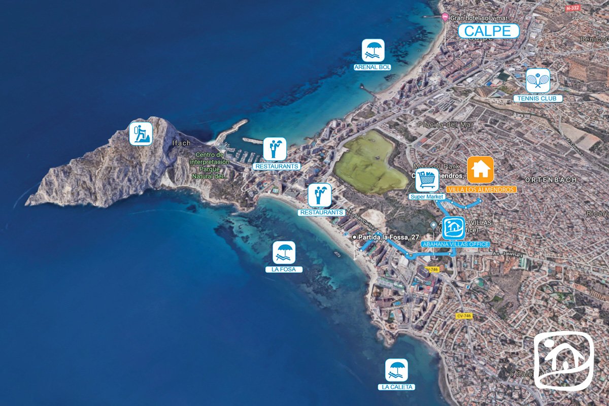 Аренда виллы LOS ALMENDROS в calpe Аренда виллы LOS ALMENDROS в calpe