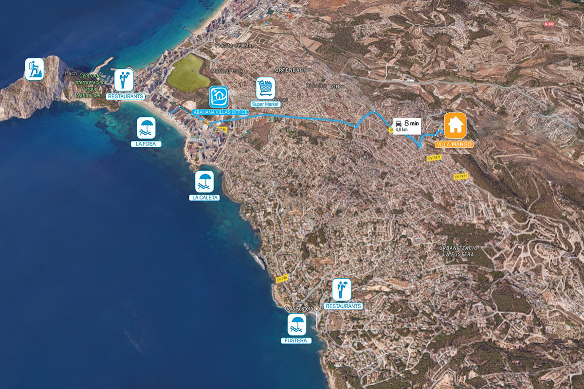 Аренда виллы MANGO в calpe Аренда виллы MANGO в calpe