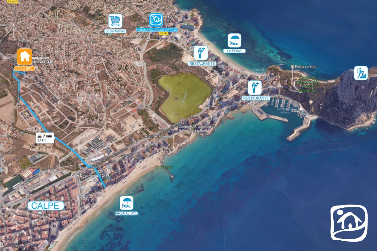 Location de villa IRIS à calpe Location de villa IRIS à calpe
