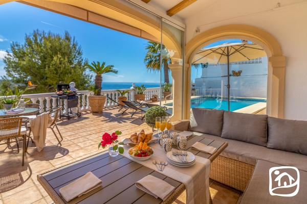 Alquiler villa TEULADI en moraira