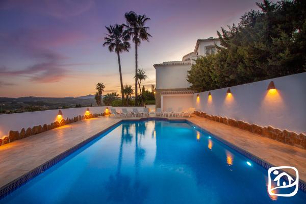 Alquiler villa VERMELL en moraira