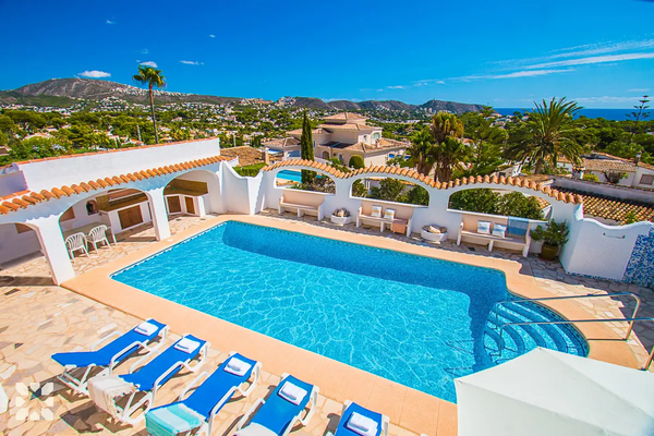 Alquiler villa VISTA MAR en moraira